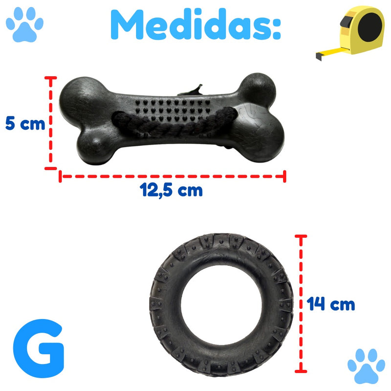 Kit Brinquedo Mordedor para Cachorro